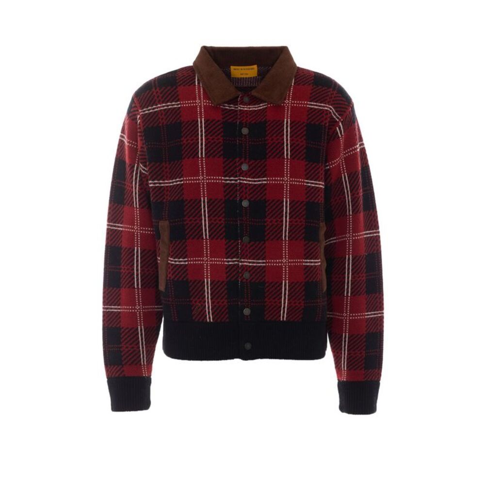 Guest In Residence Men Tartan Bomber